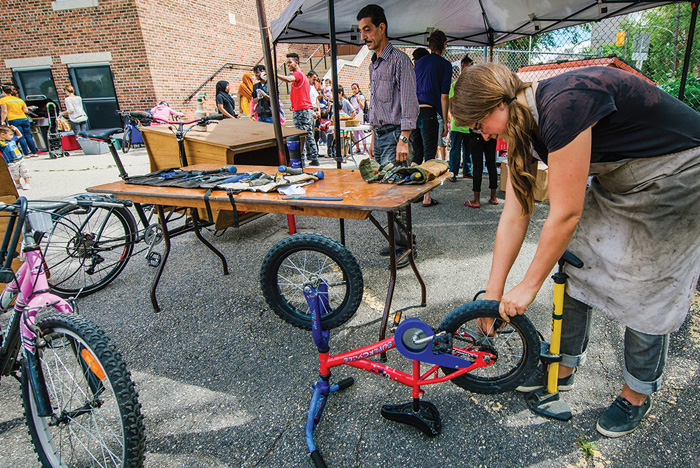 Bike repairs