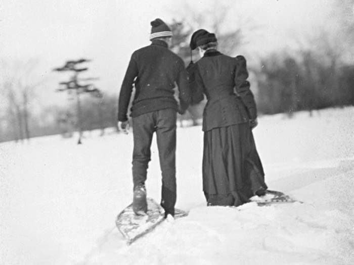 Snowshoeing