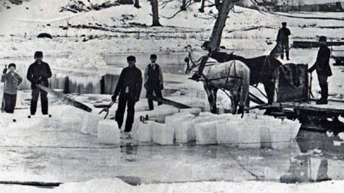 Ice harvesting