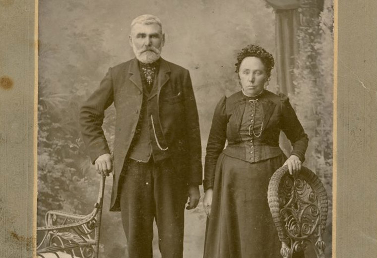 Abraham and Katherina Thiessen
