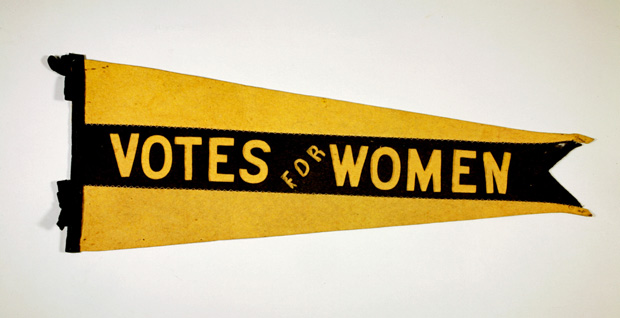 Suffragist pennant