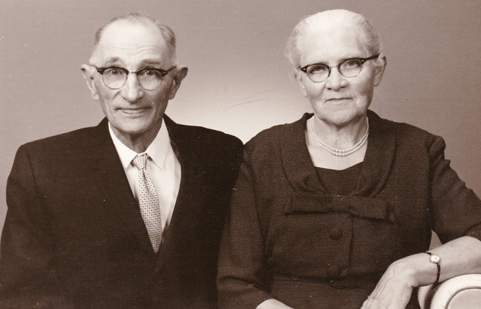 Abraham and Elisabeth Wiens