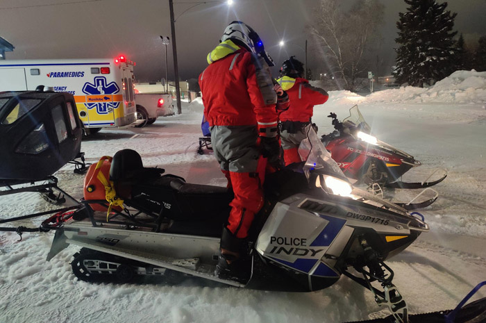 RCMP snowbulances