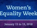 Women's Equality Week