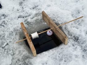 Ice fishing