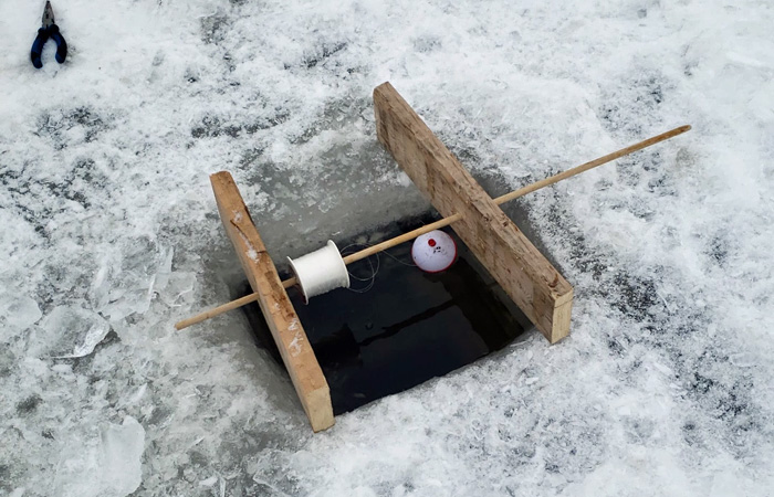 Ice fishing