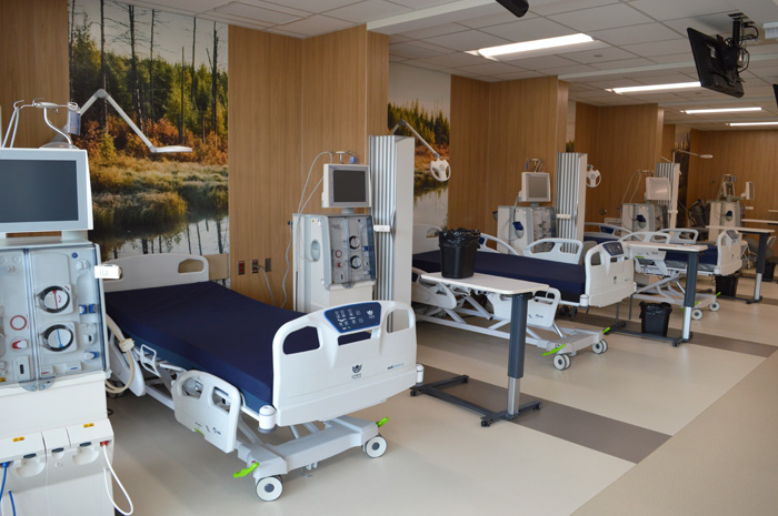 Hemodialysis unit