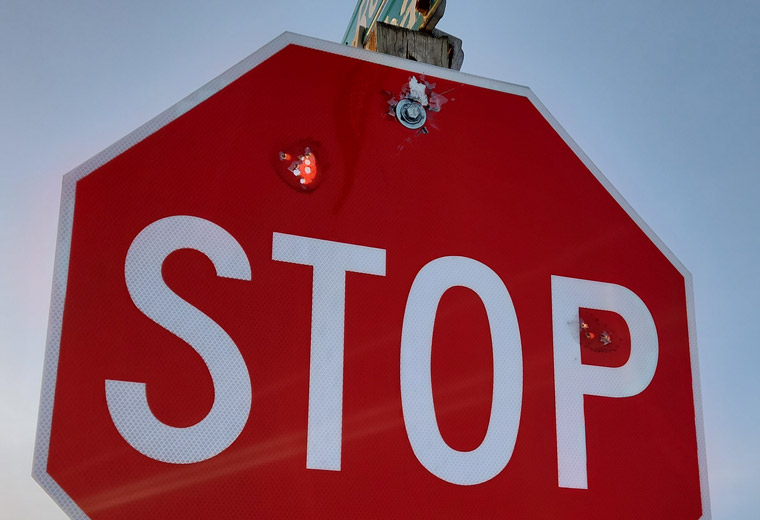Stop sign