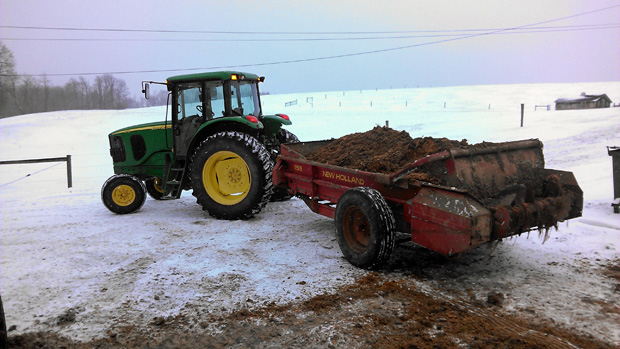 Manure spreading