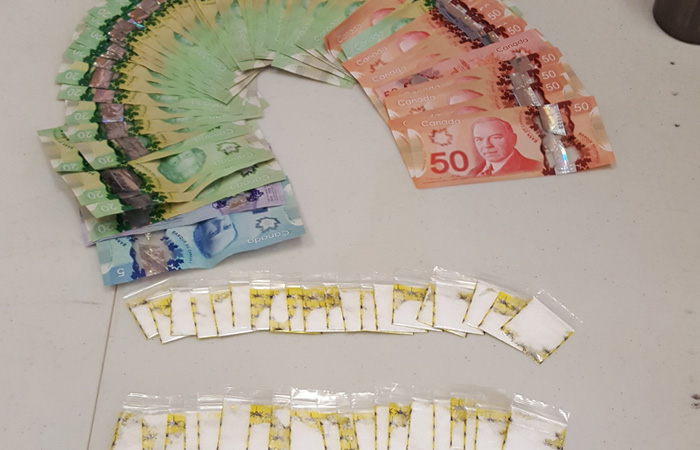 Drugs and cash