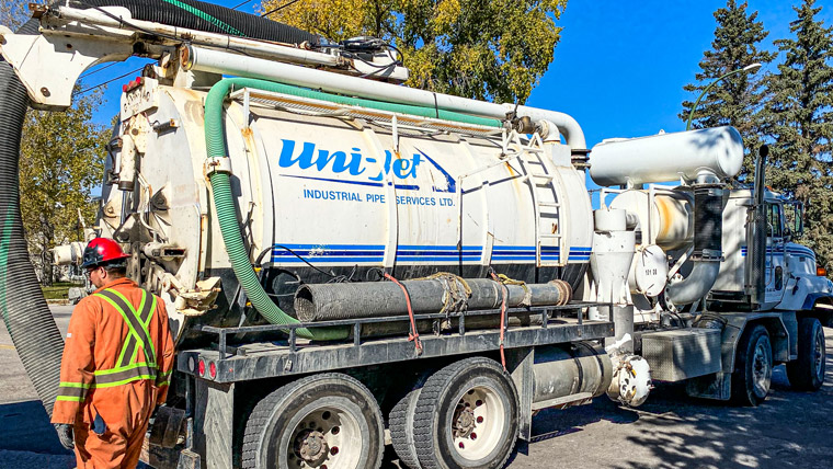Sewer cleaning