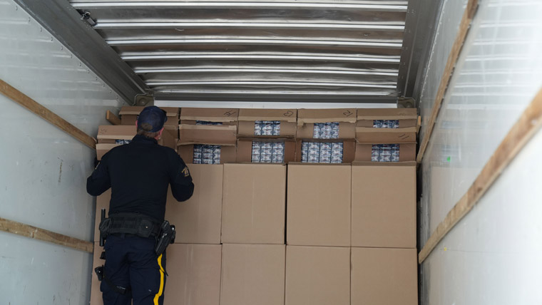 Contraband cigarettes