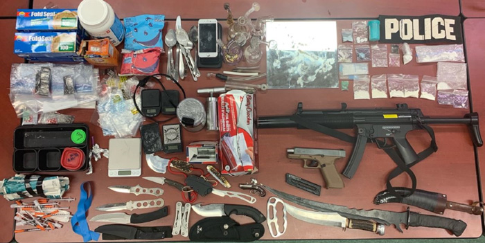 Drugs and weapons