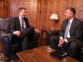 Andrew Scheer and Ted Falk