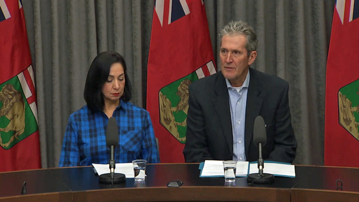 Brian Pallister and Jay Grewal