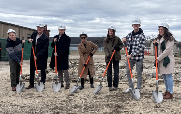 Ground breaking ceremony