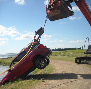 Submerged vehicle