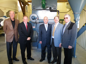 Mr. Harold Barg, The Honourable Ron Lemieux, The Honourable Vic Toews, Dr. August Konkel and Cliff Graydon.