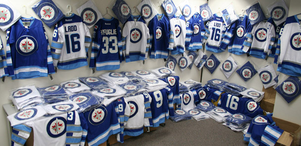 Counterfeit Winnipeg Jets jerseys