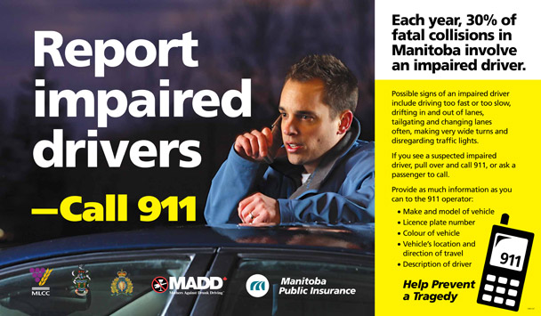 Report Impaired Drivers 911