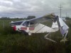 Scene of plane crash