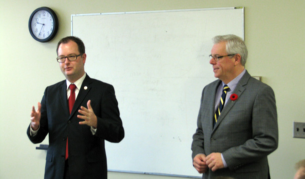 Chris Goerten and Greg Selinger