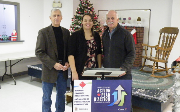 Jerry Magura, Tashia Lapeire and Vic Toews