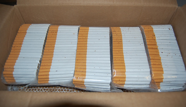 Contraband cigarettes seized