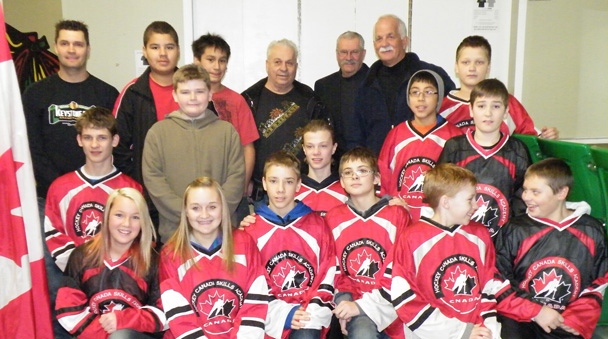 MP Vic Toews announces support for the St. Malo Arena