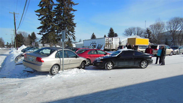 Vehicle collision Vehicle collision