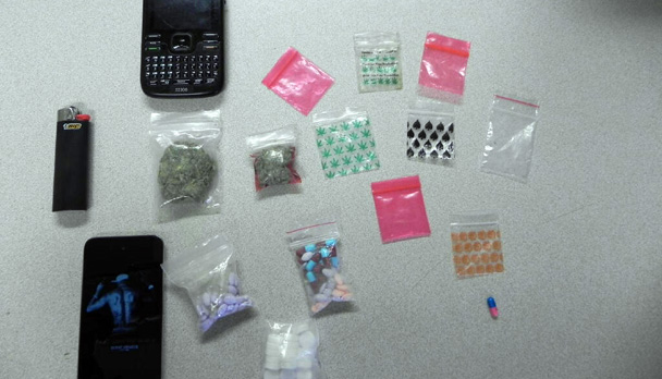 Items seized by RCMP