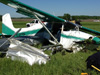 Scene of plane crash