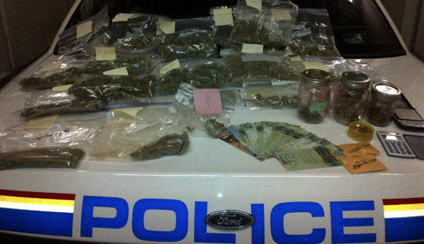 RCMP seize marijuana
