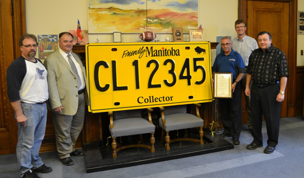 New collector vehicle licence plate