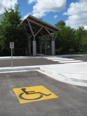 Parking lot facelift Parking lot facelift