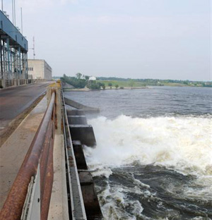 Powerview-Pine Falls dam