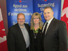 Kelvin Goertzen, Minister Shelly Glover and Mike Sutherland