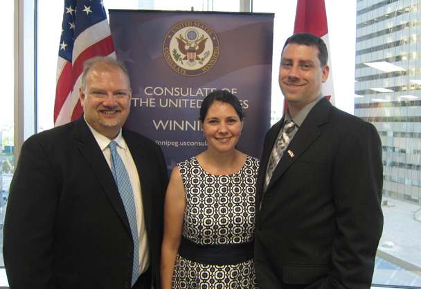 Kelvin Goertzen, Tracie and Christopher Gunning