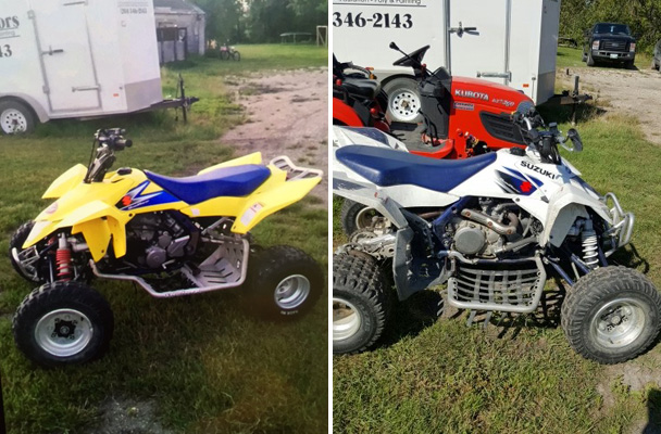 Stolen ATVs