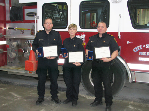 Medal recipients