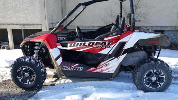 Stolen ATV