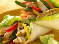 Pork and Veggie Wraps